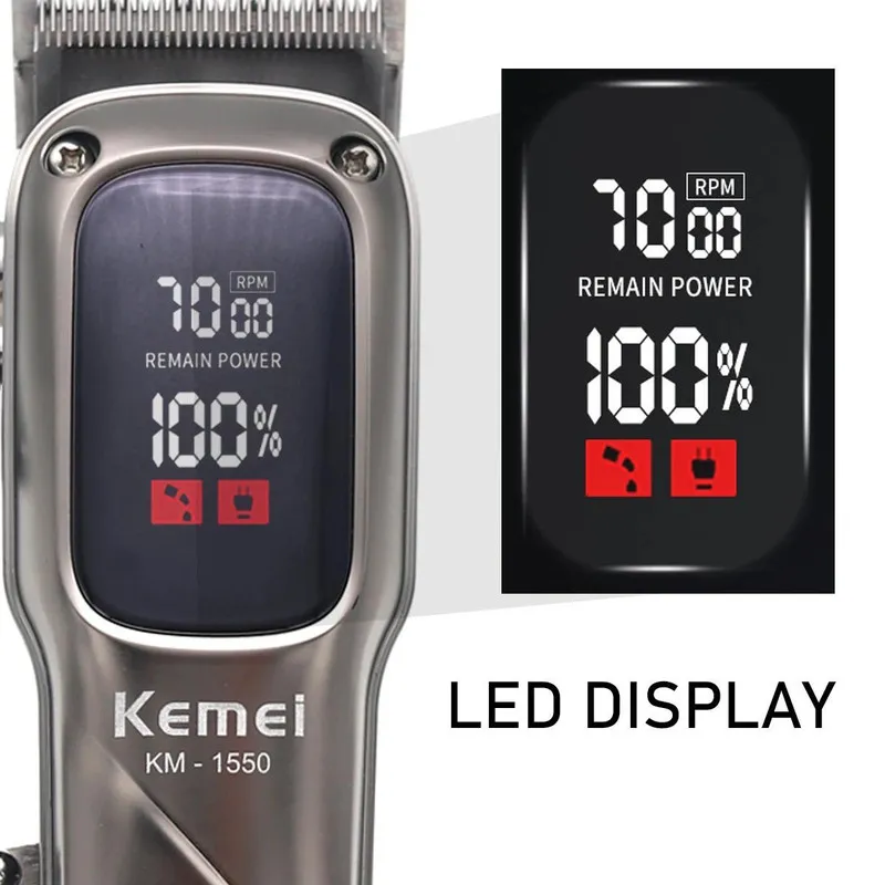 ماشین اصلاح موی سر و صورت کیمی مدل KM-1550 - تصویر 2