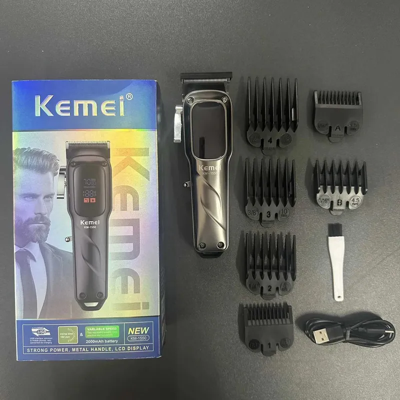 ماشین اصلاح موی سر و صورت کیمی مدل KM-1550 - تصویر 4