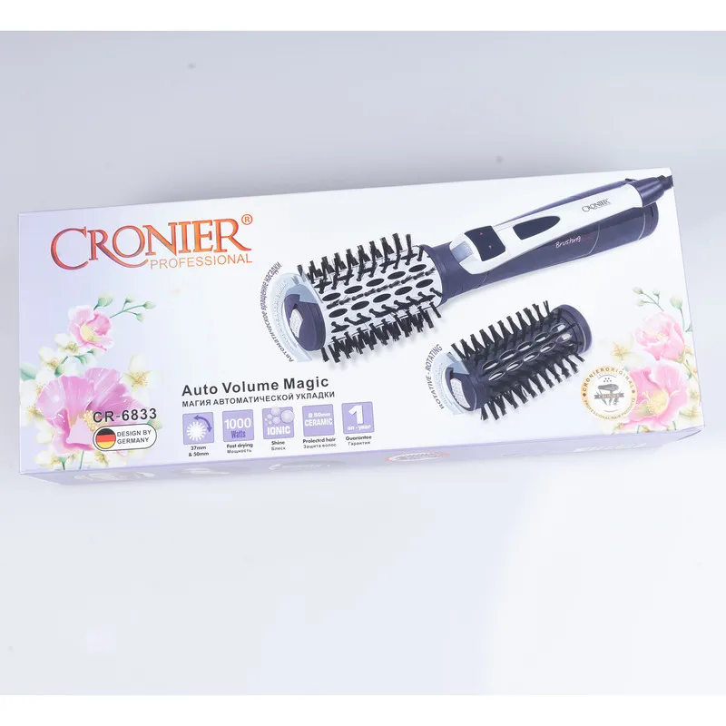 سشوار برس دار چرخشی حرفه ای کرونیر مدل CR6833 - تصویر 2