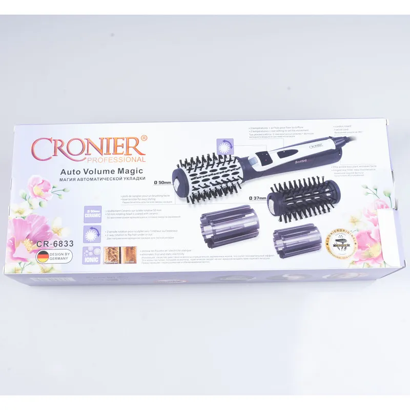 سشوار برس دار چرخشی حرفه ای کرونیر مدل CR6833 - تصویر 4
