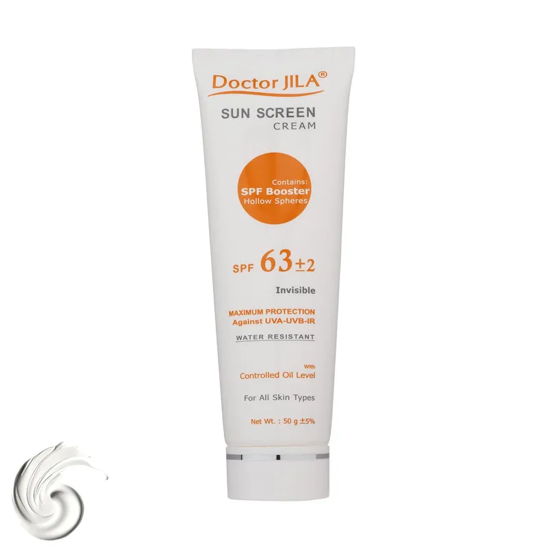کرم ضد آفتاب بدون رنگ دکتر ژیلا SPF 63 مدل Maximum Protection مناسب انواع پوست وزن 50 گرم - تصویر 3