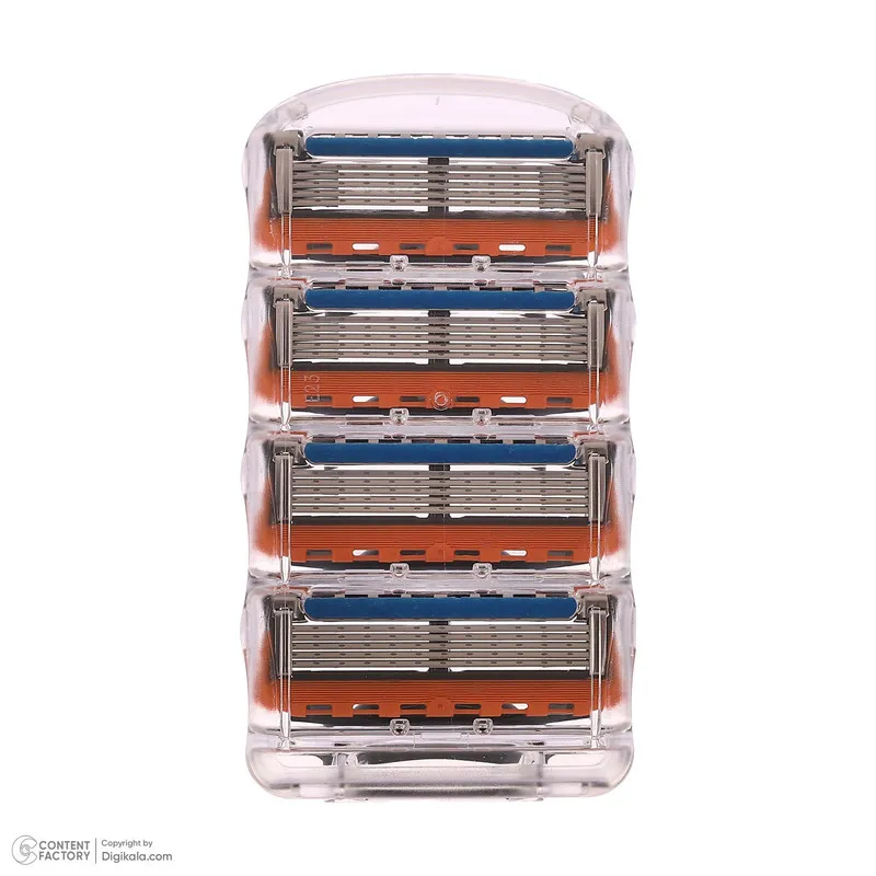 تیغ یدک ژیلت مدل Fusion 5 کد KGH بسته 4 عددی - تصویر 2