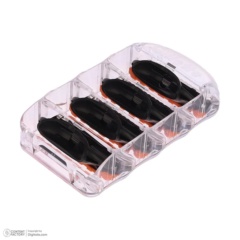 تیغ یدک ژیلت مدل Fusion 5 کد KGH بسته 4 عددی - تصویر 3