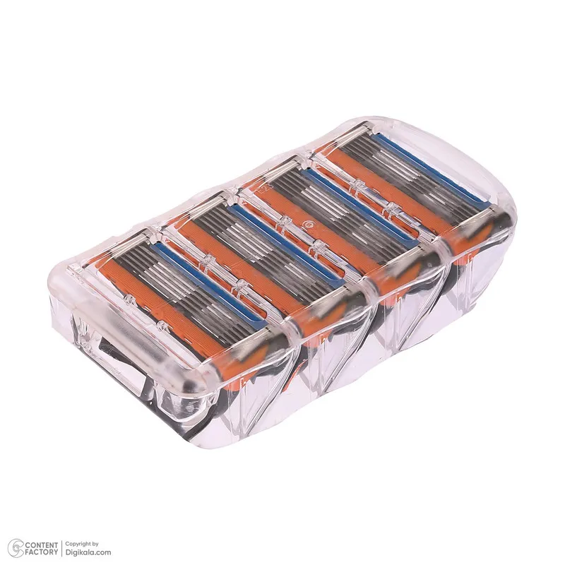تیغ یدک ژیلت مدل Fusion 5 کد KGH بسته 4 عددی - تصویر 4