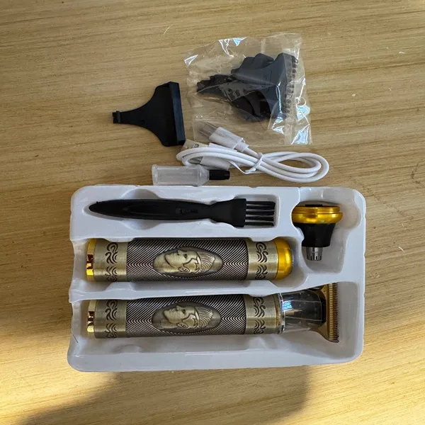 ست اصلاح موی سر و صورت شارژی یوکو مدل yk-2301 به همراه موزن گوش و بینی مدل 01 - تصویر 2