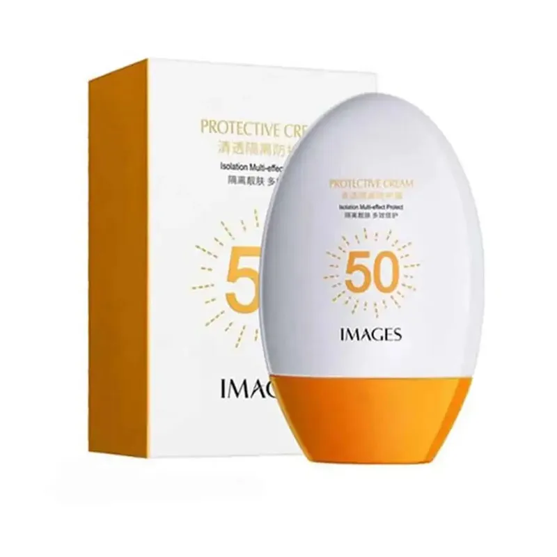 کرم ضد آفتاب بدون رنگ ایمجز SPF 50 مدل Protective مناسب انواع پوست حجم 45 میلیلیتر مجموعه 2 عددی - تصویر 3