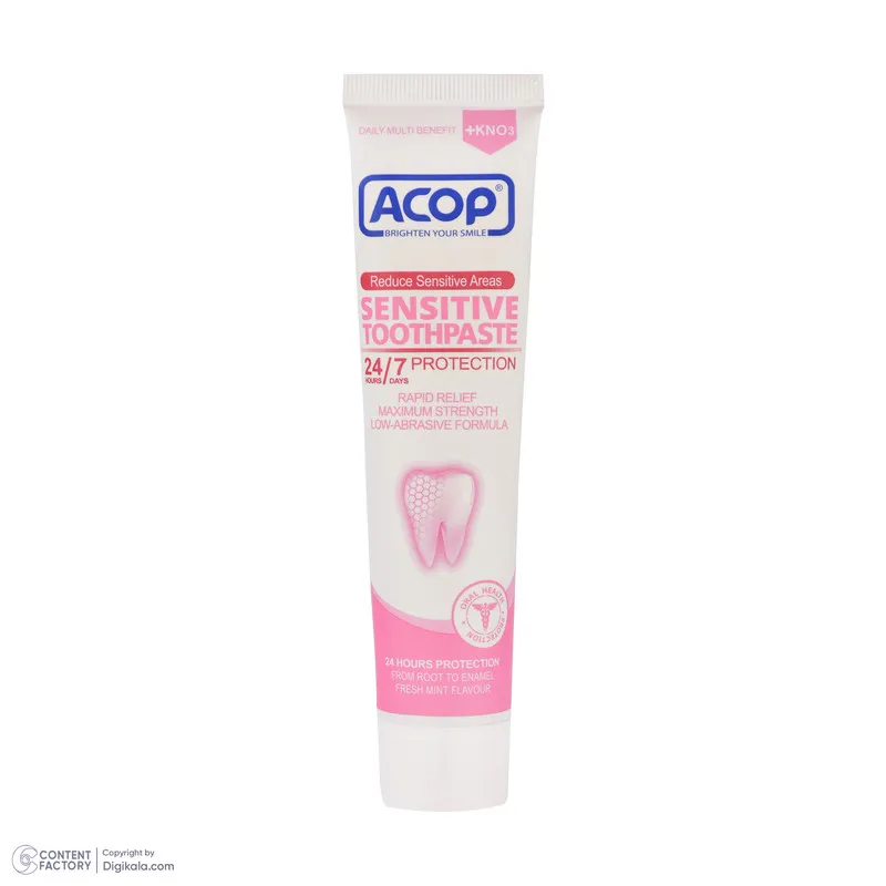خمیر دندان آکوپ مدل Sensitivit وزن 90 گرم - تصویر 2