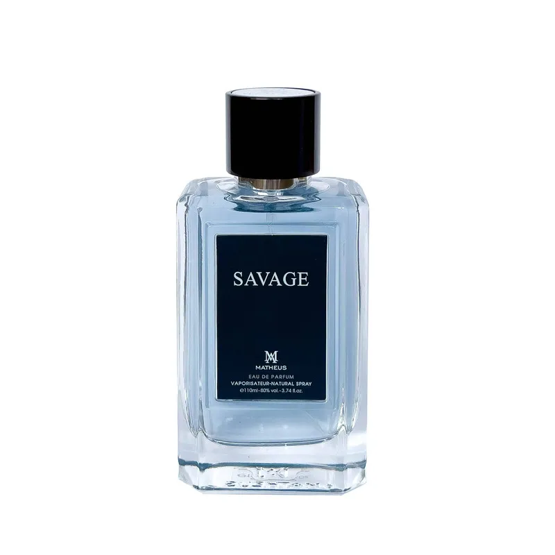ادو پرفیوم مردانه ماتئوس مدل Savage با رایحه خنک حجم 110 میلی لیتر
