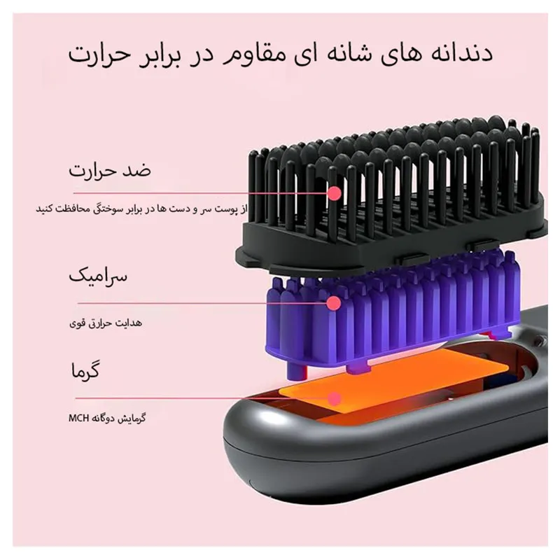 برس حرارتی مدل SL-620 - تصویر 5