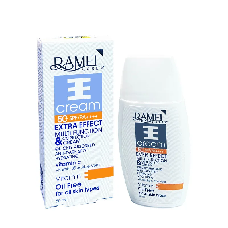 کرم ضد آفتاب رنگی رامل کر SPF 50 مدل Extra Expert 02 محافظ UVA ،UVB و PA+++، ضد حساسیت، ضد چروک و ضد پیری، مناسب انواع پوست‌ حجم 50 میلی‌لیتر - تصویر 2