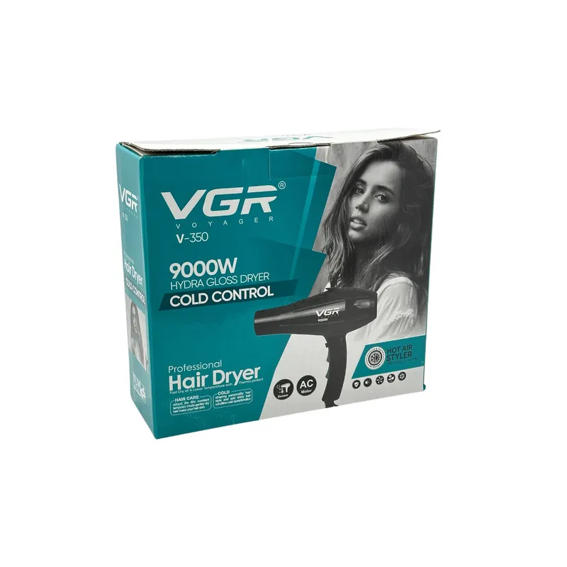 سشوار حرفه ای وی جی ار مدل V-350 - تصویر 2