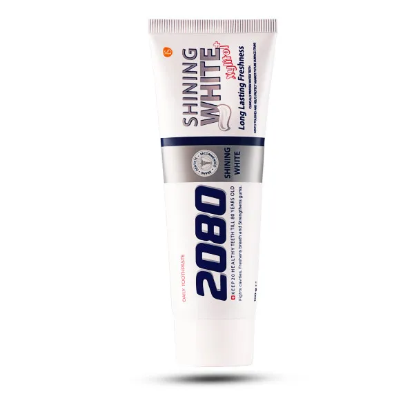 خمیر دندان بیست هشتاد 2080 مدل Shining White حجم 100 میلی لیتر - تصویر 4