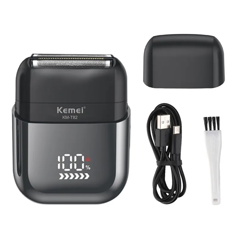 ماشین اصلاح موی صورت شارژی کیمی مدل KM-T82 - تصویر 3