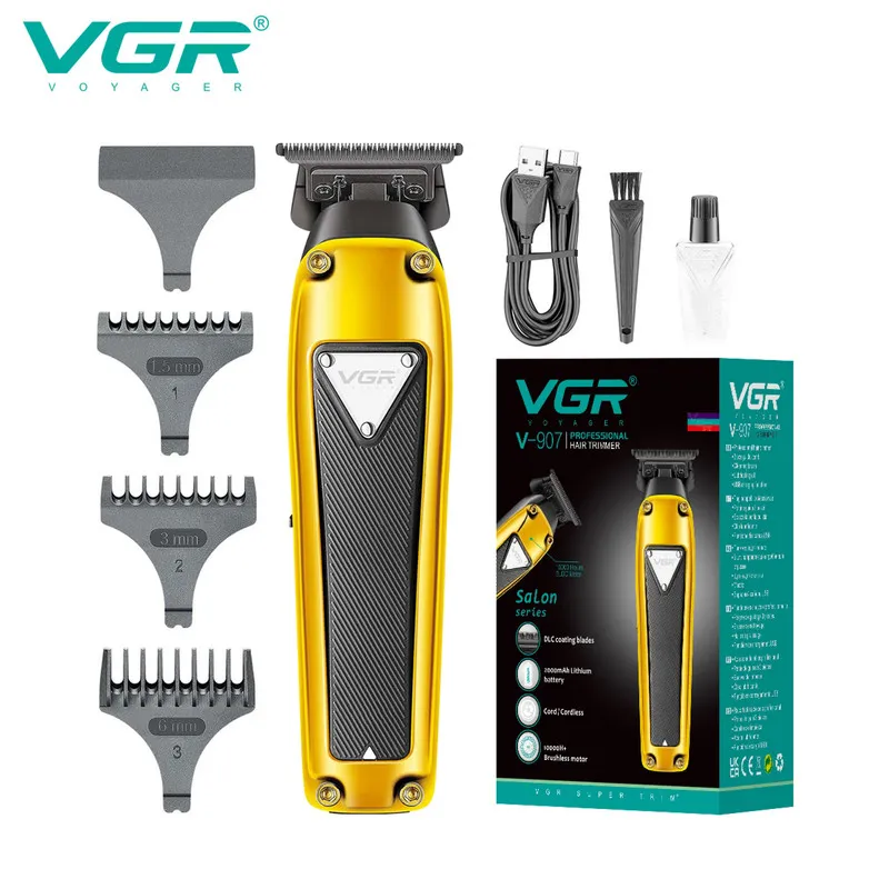 ماشین اصلاح موی سر و صورت وی جی ار مدل V-907 - تصویر 4
