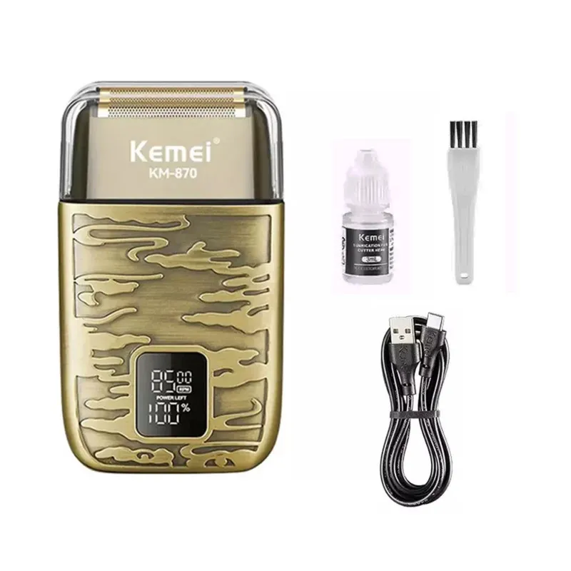 ماشین اصلاح موی صورت شارژی کیمی مدل KM870 - تصویر 6