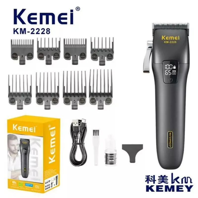 ماشین اصلاح موی سر و صورت کیمی مدل KM-2228 - تصویر 5