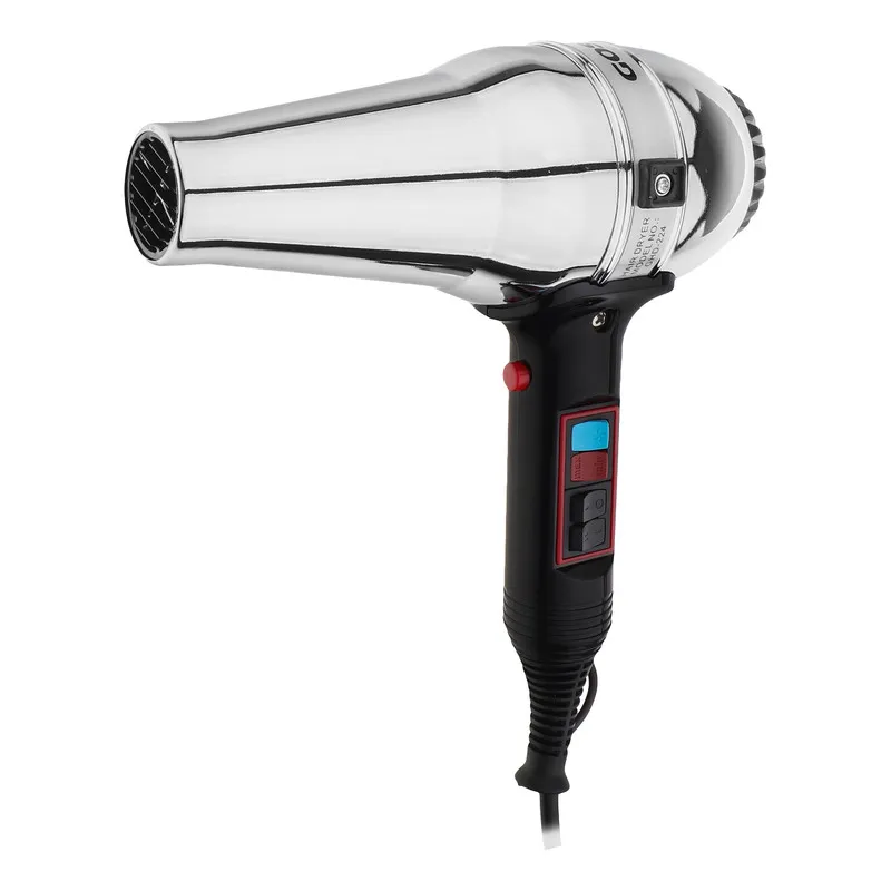 سشوار حرفه‌ای 1600 وات گوسونیک مدل GHD-224، موتور AC، وزن 900 گرم، دارای سری متمرکز‌کننده باریک با ویژگی صاف‌کنندگی - تصویر 2