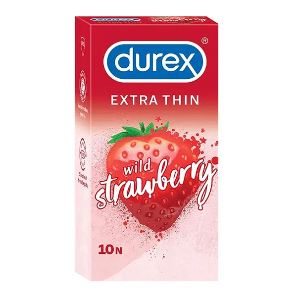 کاندوم دورکس مدل Extra Thin wild strawberry بسته 10 عددی - تصویر 2