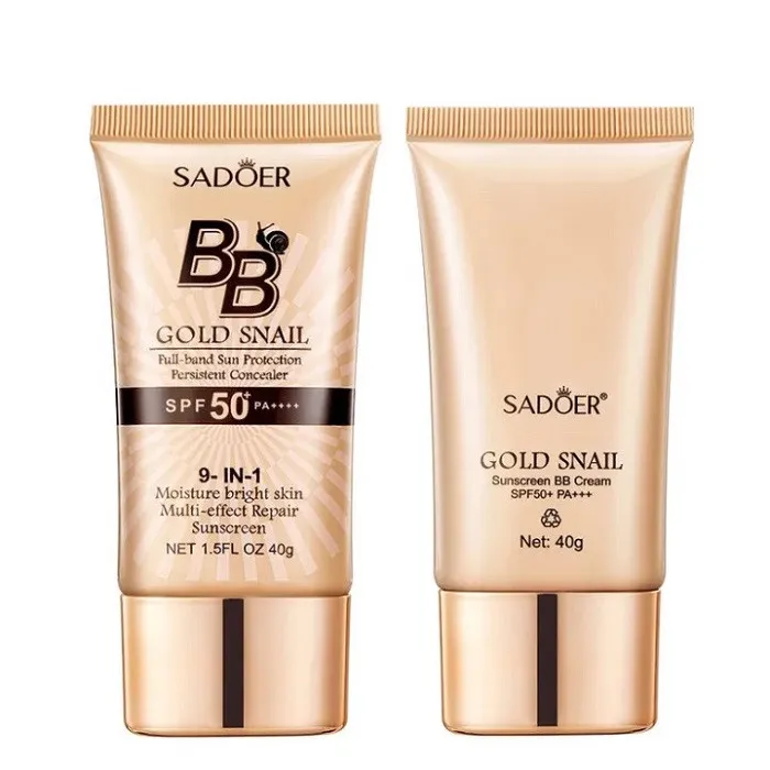 کرم ضدآفتاب رنگی سادور SPF 50 مدل حلزون محافظ UVA و ++++PA آبرسان مناسب انواع پوست حجم 40 میلی لیتر - تصویر 4