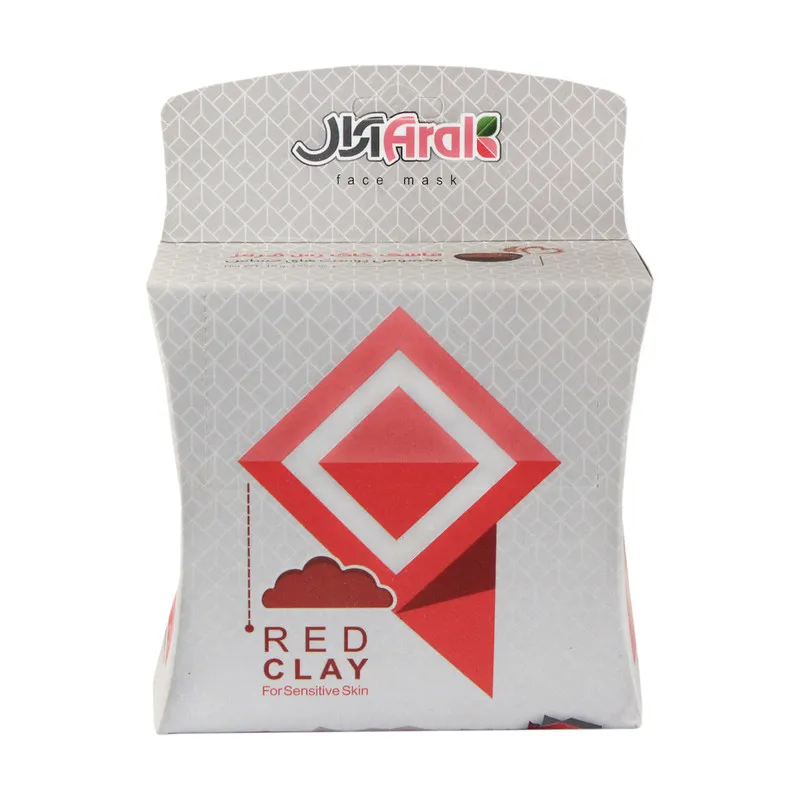 ماسک صورت آرال مدل Red clay وزن 250 گرم
