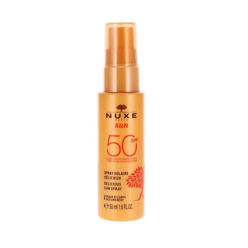 اسپری ضد آفتاب بدون رنگ نوکس SPF 50 مدل Delicieux ‌حافظ UVA ،UVB مناسب انواع پوست حجم 50 میلی‌ لیتر - تصویر 2