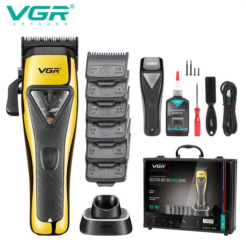 ماشین اصلاح موی سر و صورت وی جی ار مدل V-015 - تصویر 4