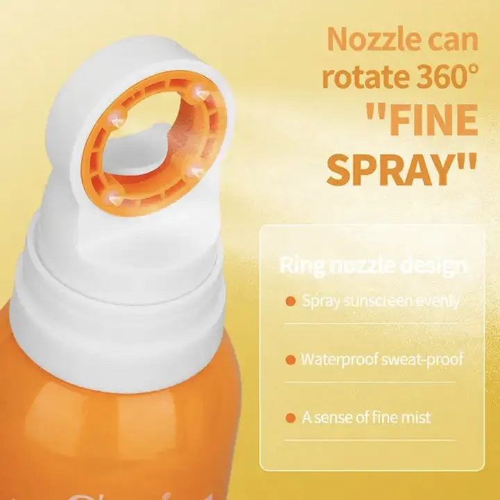اسپری ضدآفتاب بدون رنگ اوچیل SPF 50 مدل سبک محافظت UVA ، UVB و +++PA حاوی آبرسان مناسب انواع پوست با حجم 150 میلی لیتر - تصویر 6