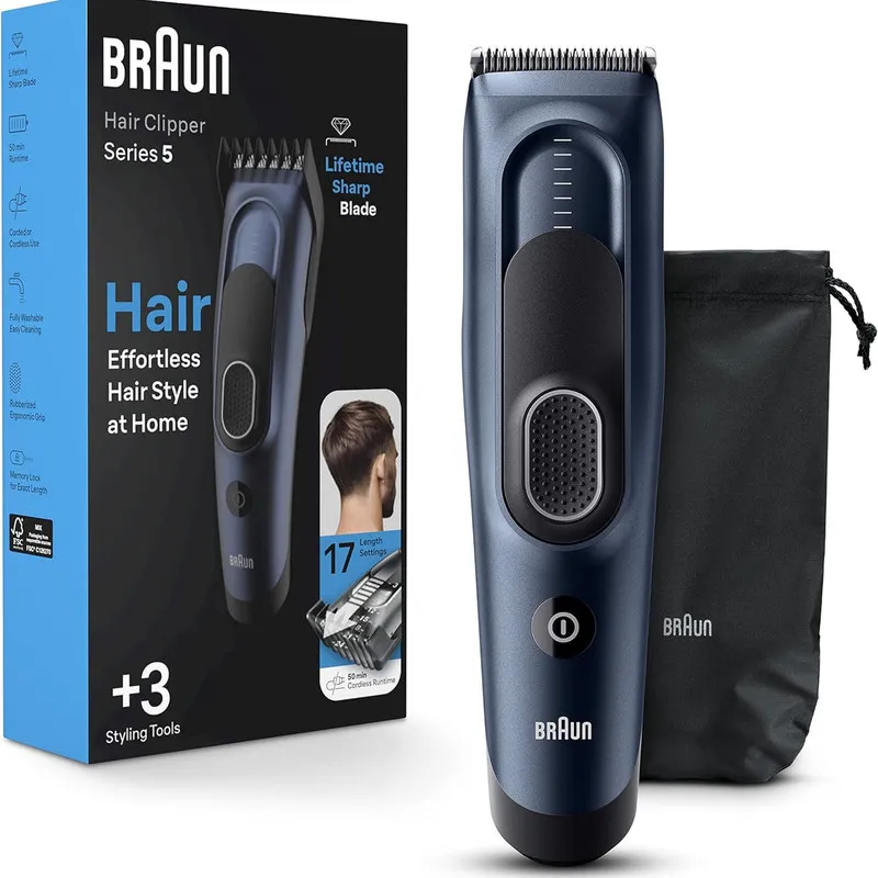 ماشین اصلاح موی سر و صورت شارژی براون مدل HC5350 - تصویر 6