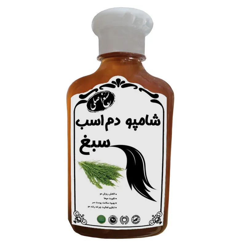 شامپو ضد ریزش مو سبغ مدل دم اسب مناسب برای انواع مو حجم 250 میلی لیتر - تصویر 2