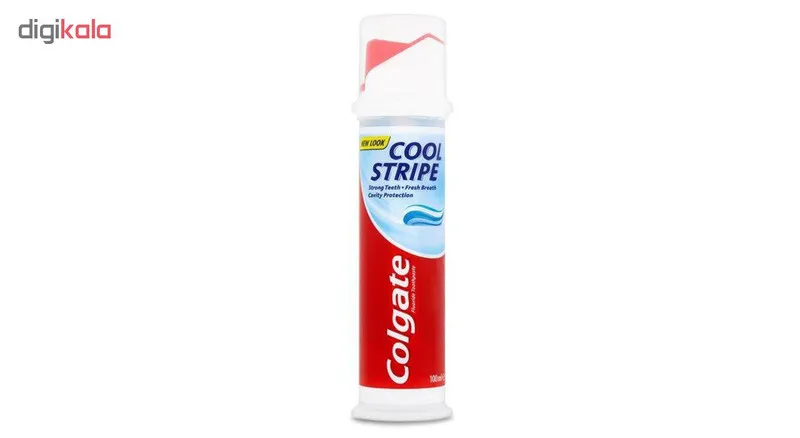 خمیر دندان کلگیت مدل Cool Stripe حجم 100 میلی لیتر - تصویر 2