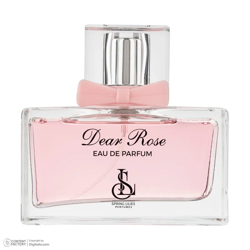 ادوپرفیوم زنانه اسپرینگ لیلیز مدل DEAR ROSE با رایحه گرم حجم 100 میلی‌لیتر - تصویر 2