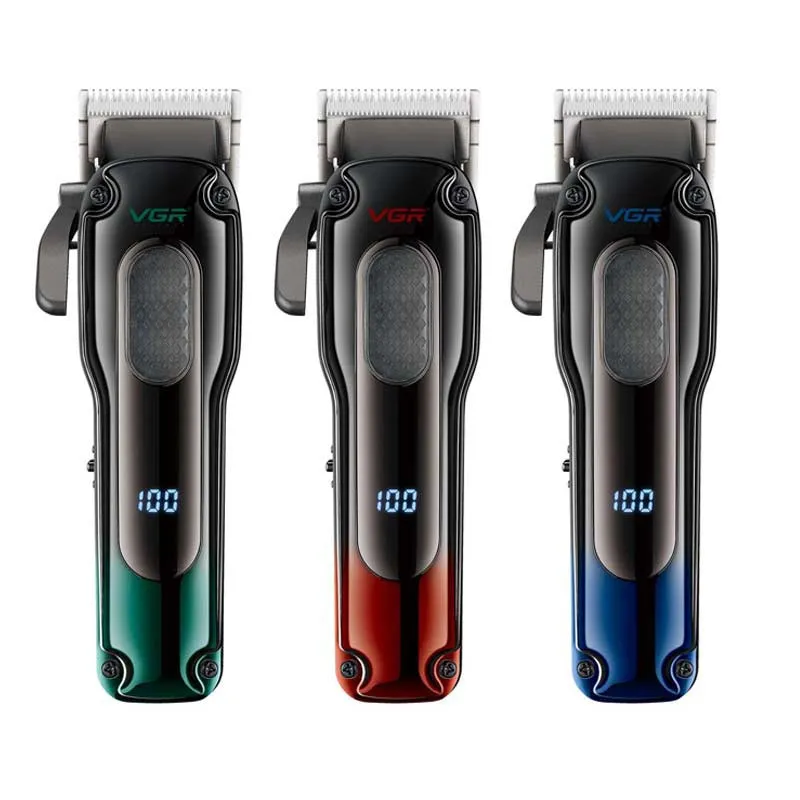 ماشین اصلاح موی سر و صورت شارژی وی جی ار مدل 013 - تصویر 4
