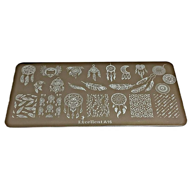 شابلون طراحی ناخن اکسلنت مدل A16
