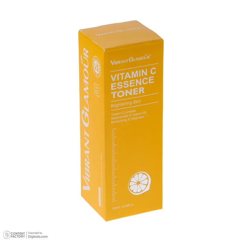 تونر ویبرانت گلمور مدل Vitamin C حجم 100 میلی لیتر - تصویر 5