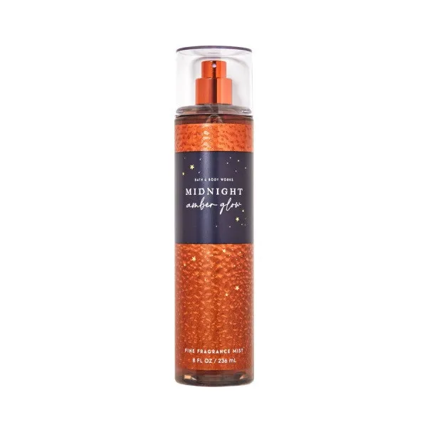 بادی اسپلش زنانه بس اند بادی ورکز مدل Midnight Amber Glow حجم 236 میلی لیتر