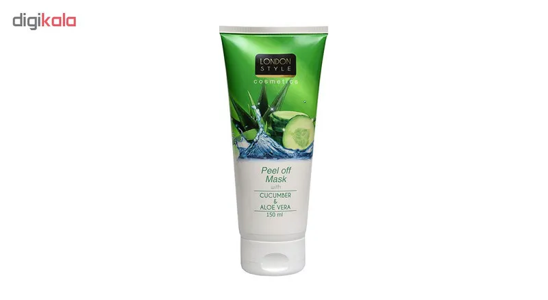 ماسک صورت لندن استایل مدل Cucumber & Aloe vera حجم 150 میلی لیتر - تصویر 2