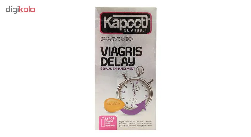 کاندوم کاپوت مدل Viagris Delay بسته 12 عددی - تصویر 2