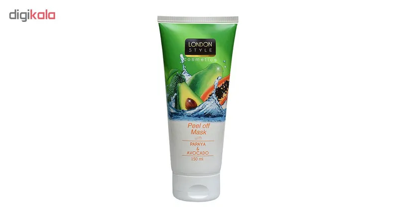 ماسک صورت لندن استایل مدل Papaya & Avocado حجم 150 میلی لیتر - تصویر 2