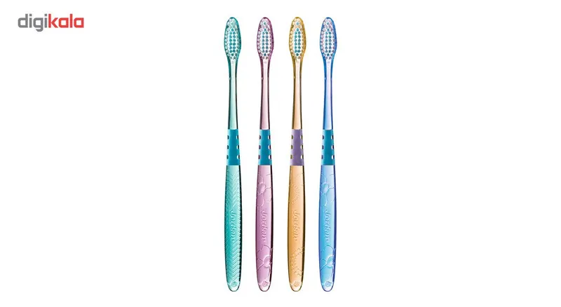 مسواک جردن محافظ لثه مدل Target Teeth And Gums با برس متوسط - تصویر 4