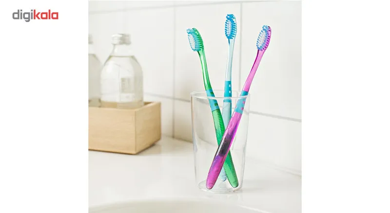 مسواک جردن محافظ لثه مدل Target Teeth And Gums با برس متوسط - تصویر 5