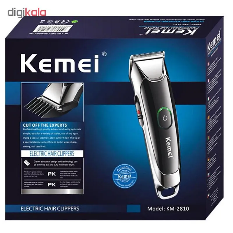ماشین اصلاح موی سر و صورت کیمی مدل km-2810 - تصویر 4