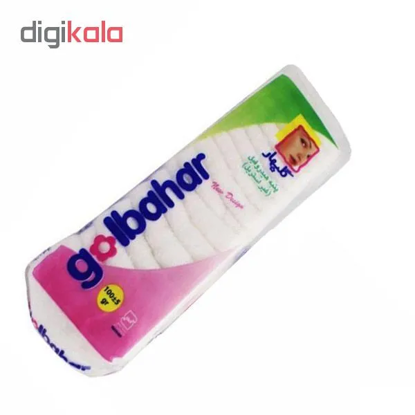 پنبه بهداشتی گلبهار کد 12 وزن 100 گرم - تصویر 2