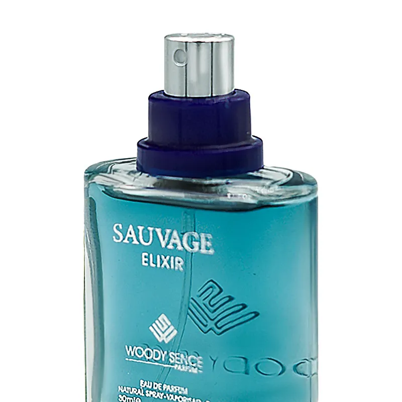 عطر جیبی مردانه وودی سنس مدل SAUVAGE ELIXIR حجم 30 میلی لیتر - تصویر 3