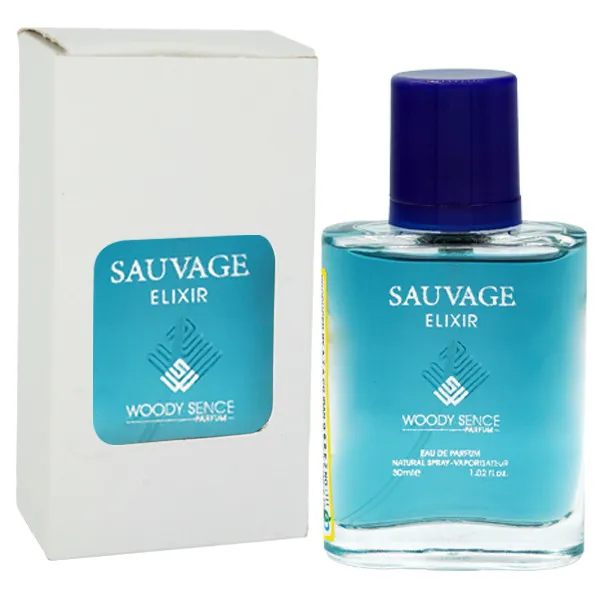 عطر جیبی مردانه وودی سنس مدل SAUVAGE ELIXIR حجم 30 میلی لیتر - تصویر 4