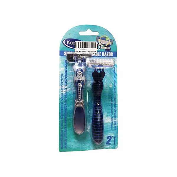 خود تراش کاپوس اسکین کر مدل 6 بسته 2 عددی - تصویر 2