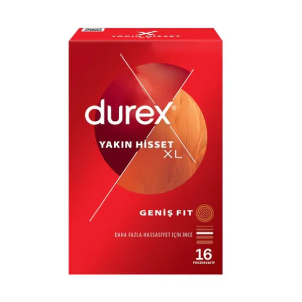 کاندوم دورکس مدل YAKIN HISSET XL بسته 16 عددی - تصویر 2