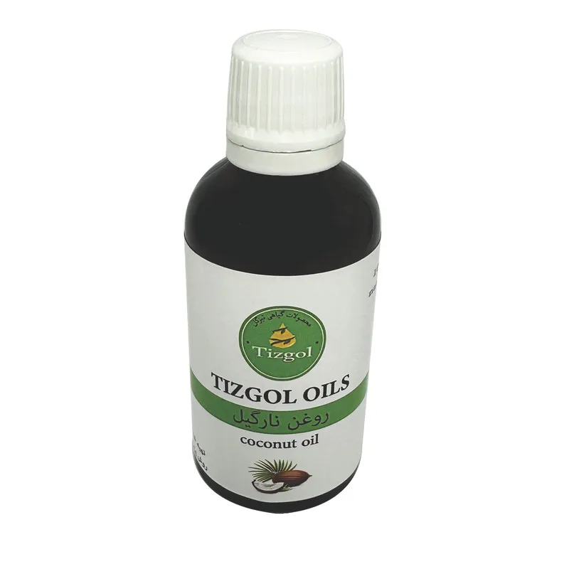 روغن نارگیل تیزگل مدل سنتی حجم 50 میلی لیتر
