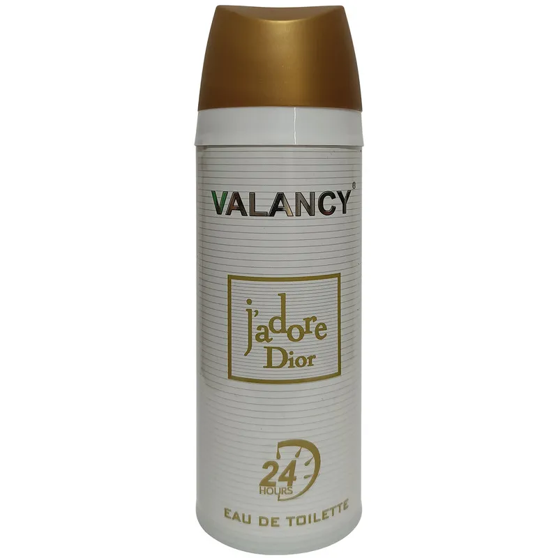 اسپری ضد تعریق زنانه والانسی مدل Dior Jadore حجم 200 میلی لیتر
