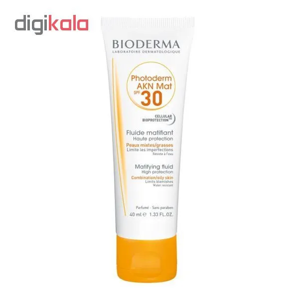کرم ضد آفتاب بایودرما سری Photoderm مدل AKN Mat حجم 40 میلی لیتر - تصویر 2