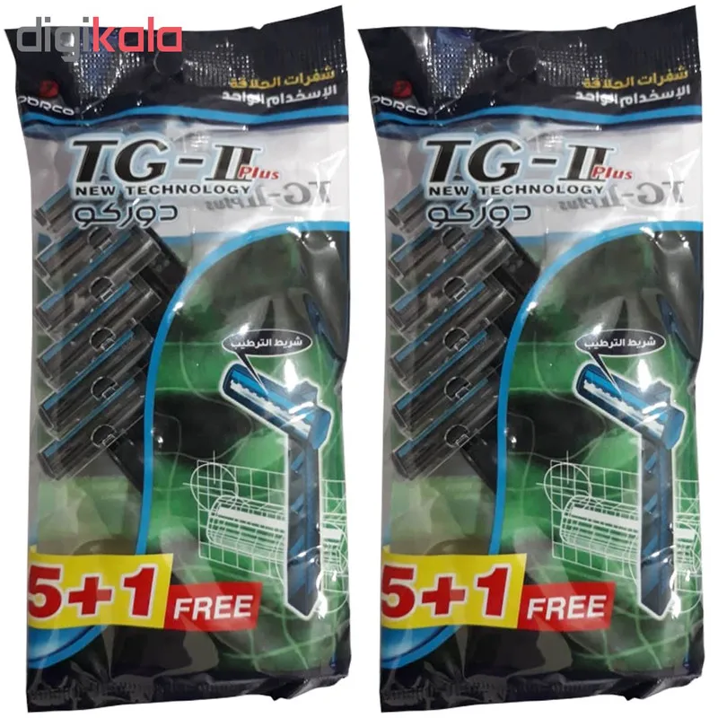 خوتراش مردانه دورکو مدل TG-II مجموعه 2 عددی - تصویر 2